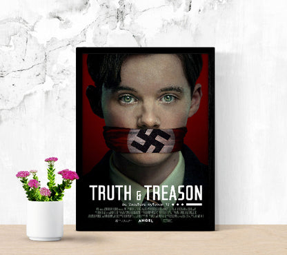 Truth & Treason framed poster