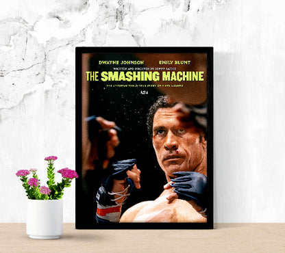 The Smashing Machine framed poster