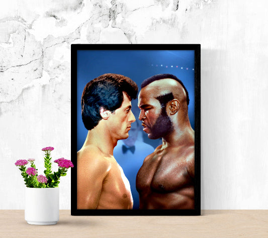 Rocky III framed poster