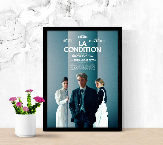 La condition framed poster