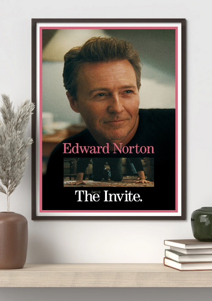The Invite framed poster