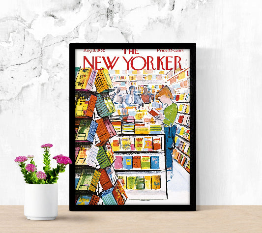 The New Yorker Aug 11 1962 framed poster