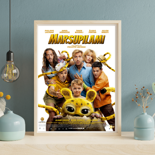 Marsupilami framed poster