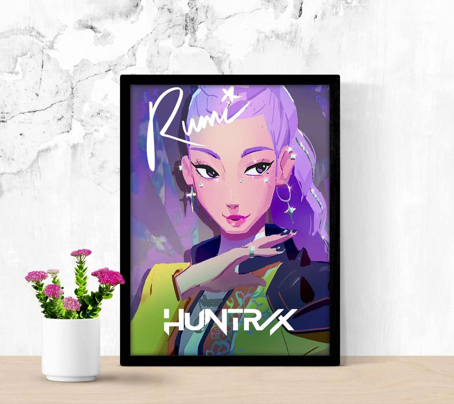 KPop Demon Hunters - paper poster