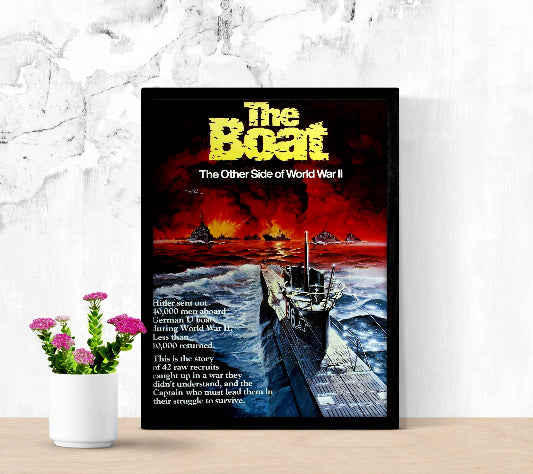The Boat framed poster