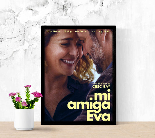 Mi amiga Eva framed poster