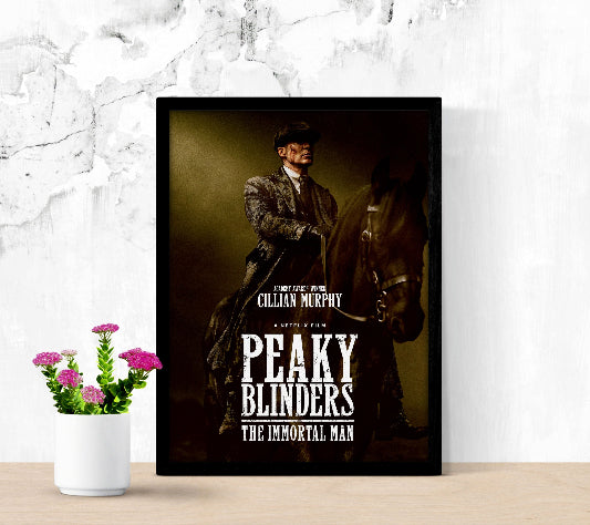 Peaky Blinders The Immortal Man framed poster