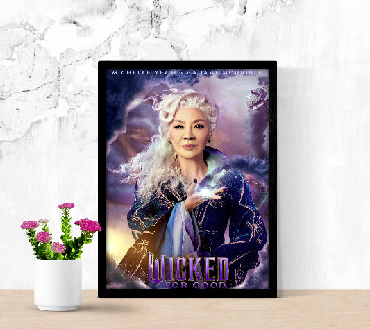 Wicked For Good framed poster