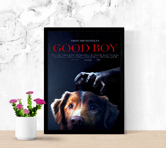 Good Boy framed poster