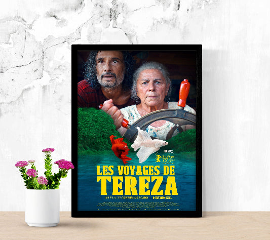 Les voyages de Tereza framed poster