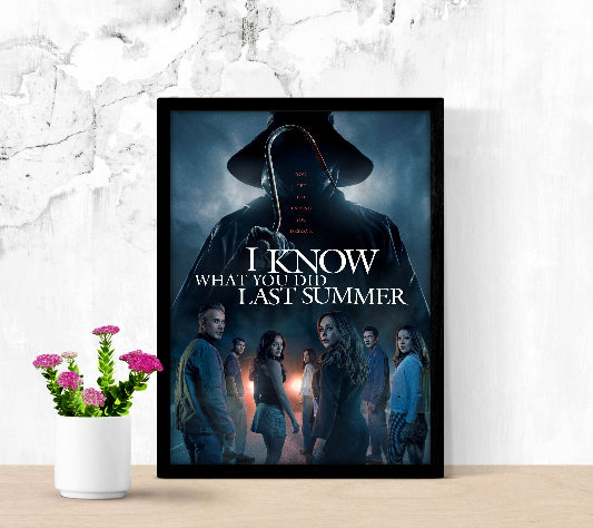 I Know What You Did Last Summer framed poster