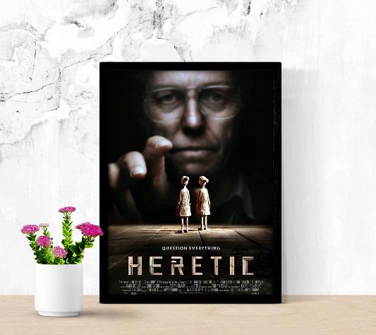 Heretic framed poster