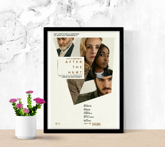 After The Hunt framed poster