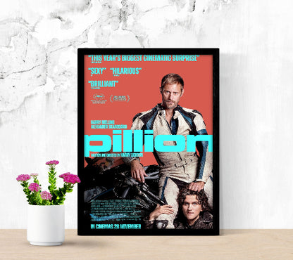 Pillion framed poster