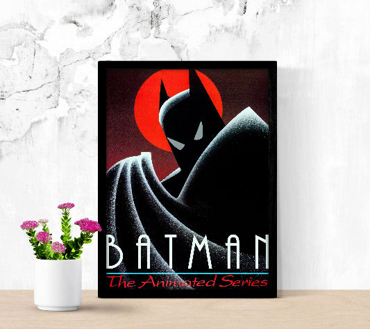 Batman The Animated Series framed poster