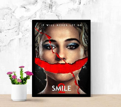 Smile 2 framed poster