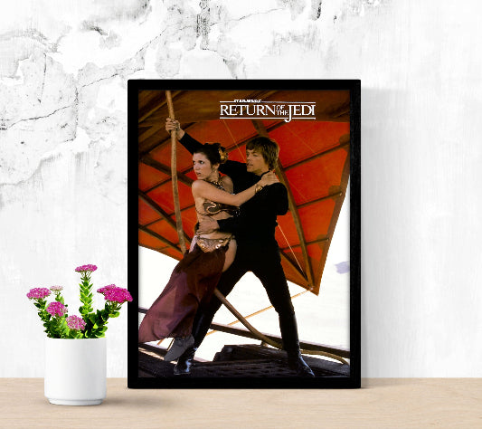 Star Wars Episode VI Return of The Jedi framed poster