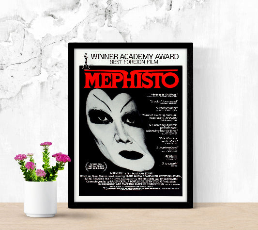 Mephisto framed poster