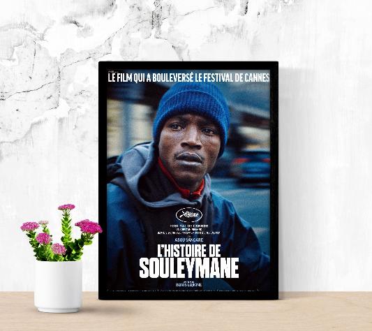 L'Histoire de Souleymane framed poster