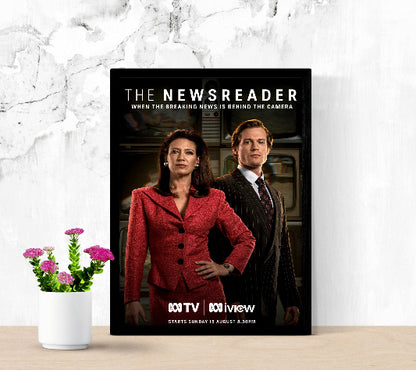 The Newsreader framed poster