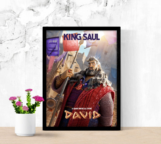 David framed poster