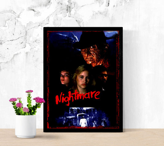 A Nightmare On Elm Street framed poster