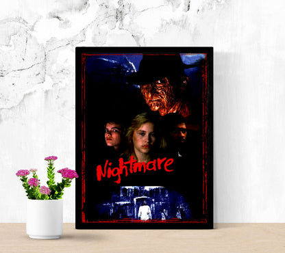 A Nightmare On Elm Street framed poster