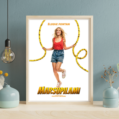 Marsupilami framed poster