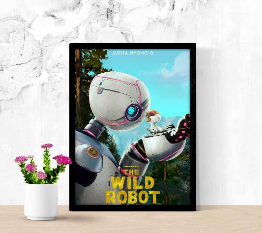 The Wild Robot framed poster