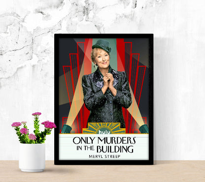 Only Murders In The Building framed poster