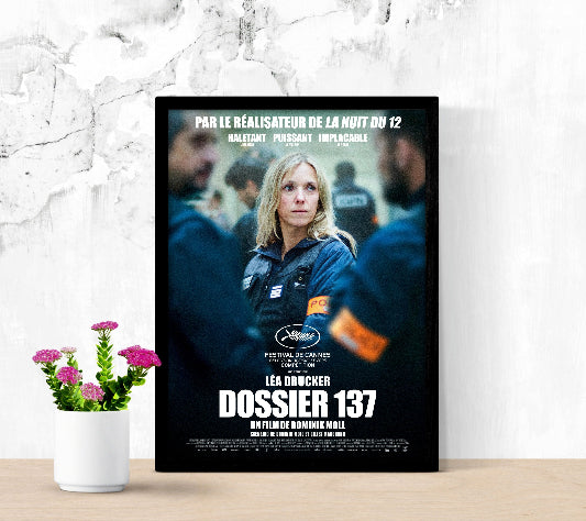 Dossier 137 framed poster