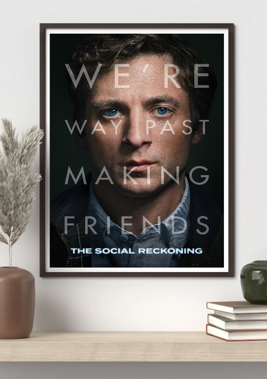 The Social Reckoning framed poster