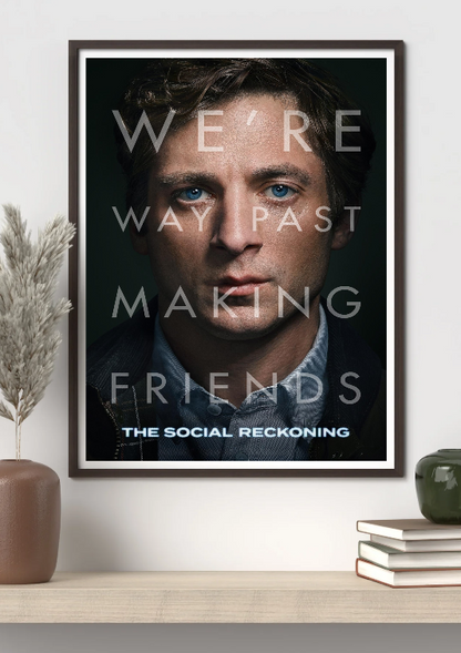 The Social Reckoning framed poster