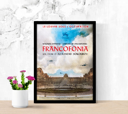 Francofonia framed poster