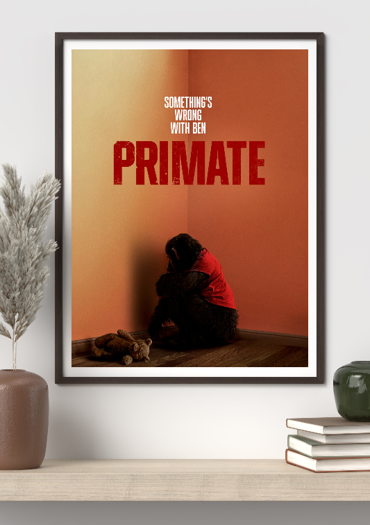 Primate framed poster