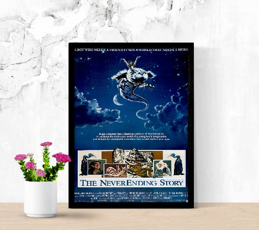 The Never Ending Story framed poster