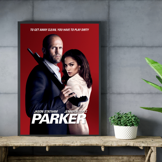 Parker framed poster