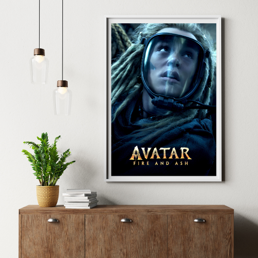 Avatar Fire and Ash framed poster
