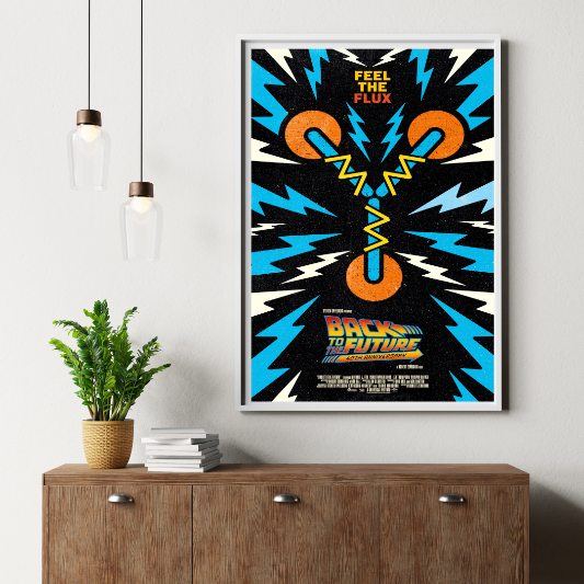 Back To The Future framed poster