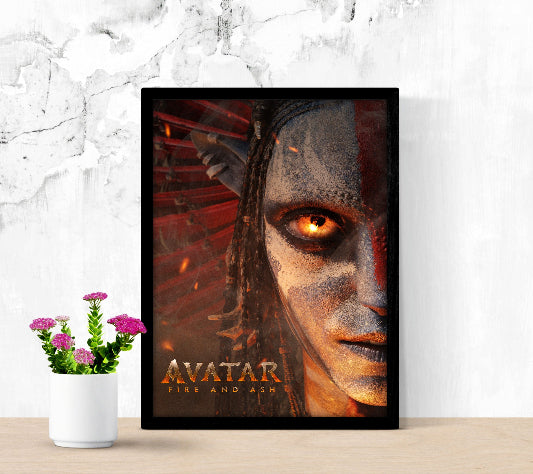 Avatar Fire and Ash framed poster