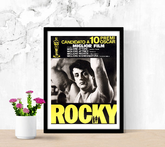 Rocky framed poster