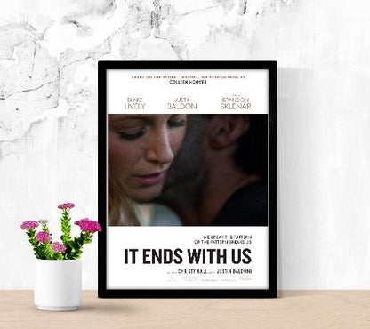 It Ends With Us framed poster