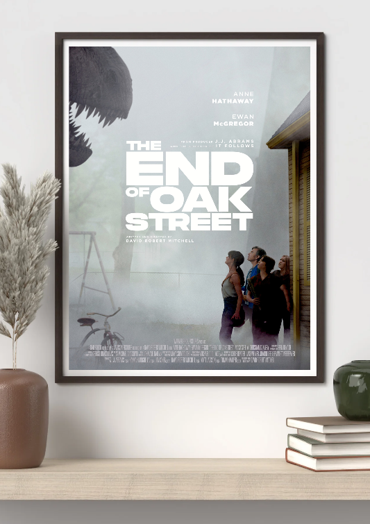 The End of Oak Street framed poster