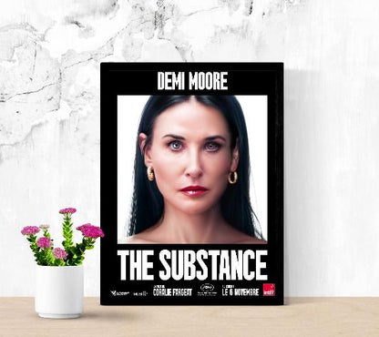 The Substance framed poster