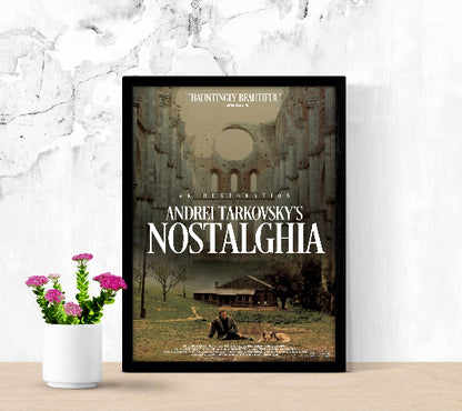 Nostalgia Tarkovsky framed poster