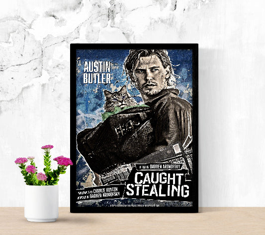 Caught Stealing framed poster