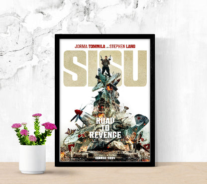 Sisu Road to Revenge framed poster