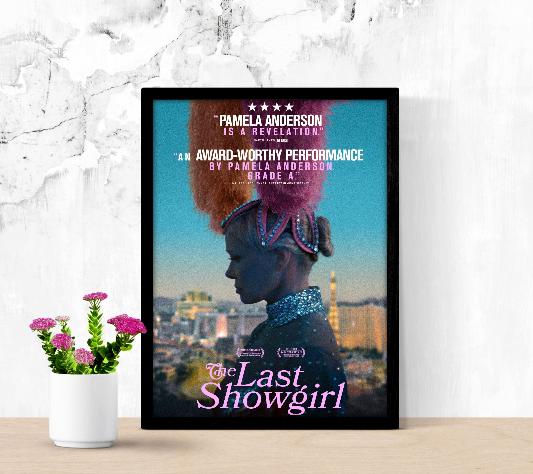 The Last Showgirl framed poster