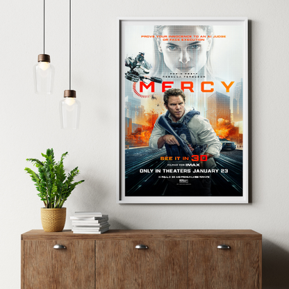 Mercy framed poster