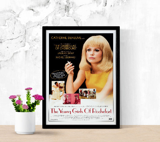 The Young Girl of Rochefort framed poster